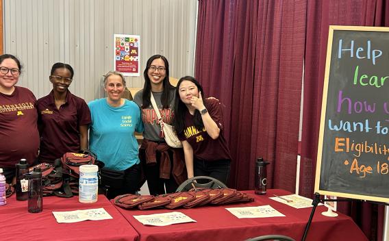 a group of faculty and graduate students